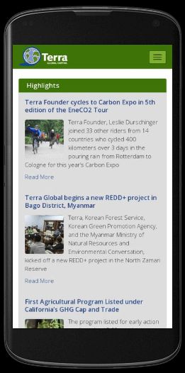 Terra Global Capital mobile version