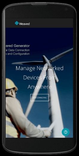 Weaved mobile version